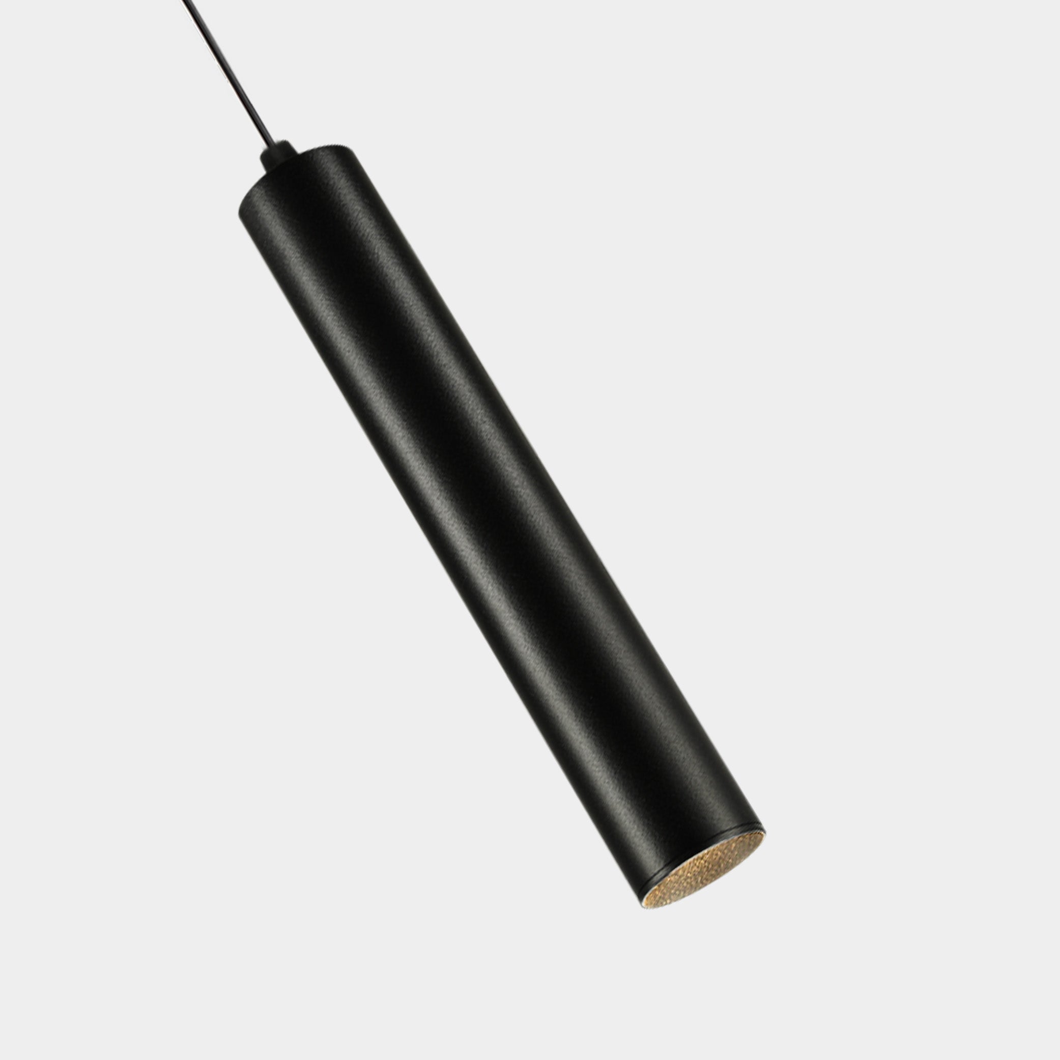 Magnetic 10W black cylindrical led pendant lights