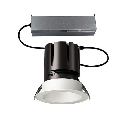 4inch Adjustable IC Rated LED Canless Recessed Pot Light 12W