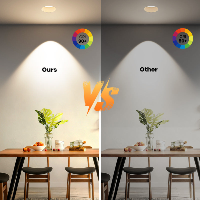 Trimless 4inch 12W Eye Protection Recessed LED Canless Pot Light with IC Rated