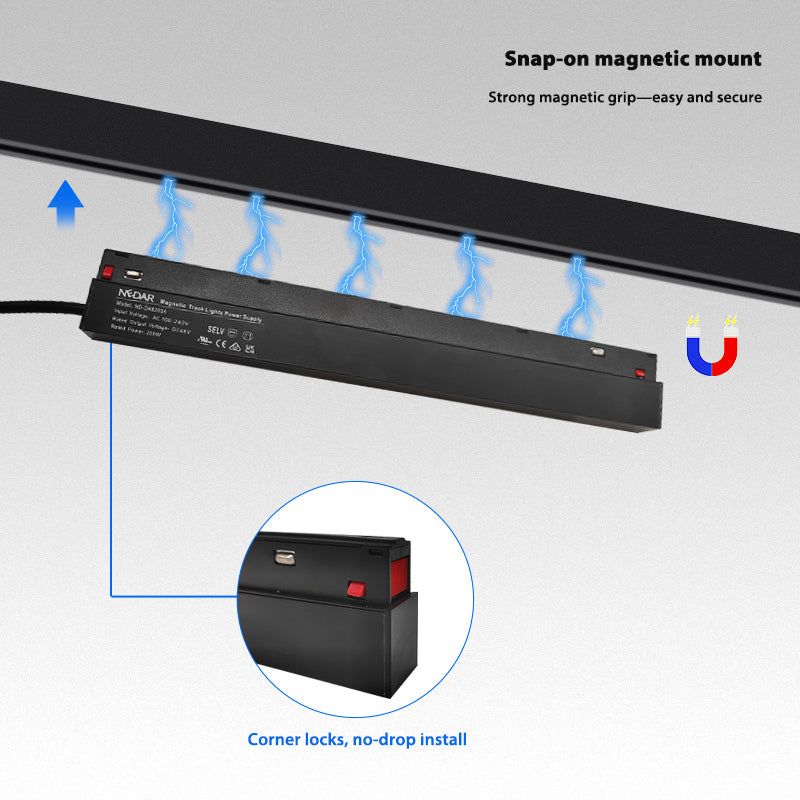 48V UL listed Magnetic LED Driver 200W