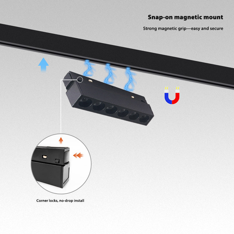 Anti Glare 6W 48V Magnetic LED Grille Light