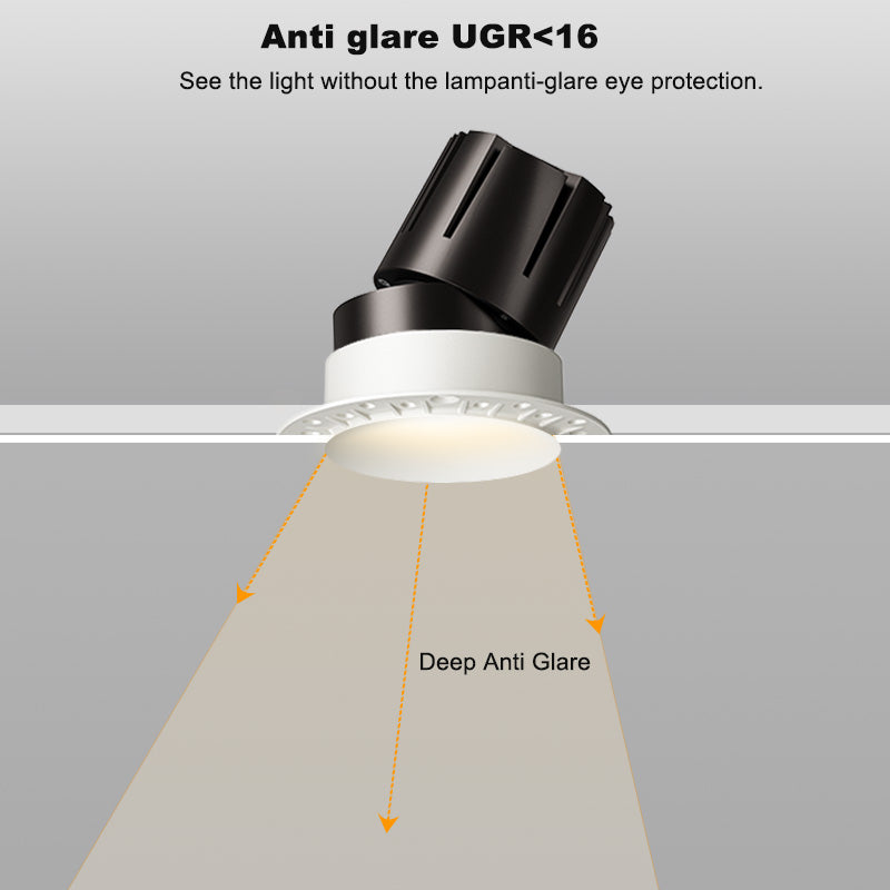 12W 4inch Waterproof Trimless CREE LED Recessed Pot Light with IC