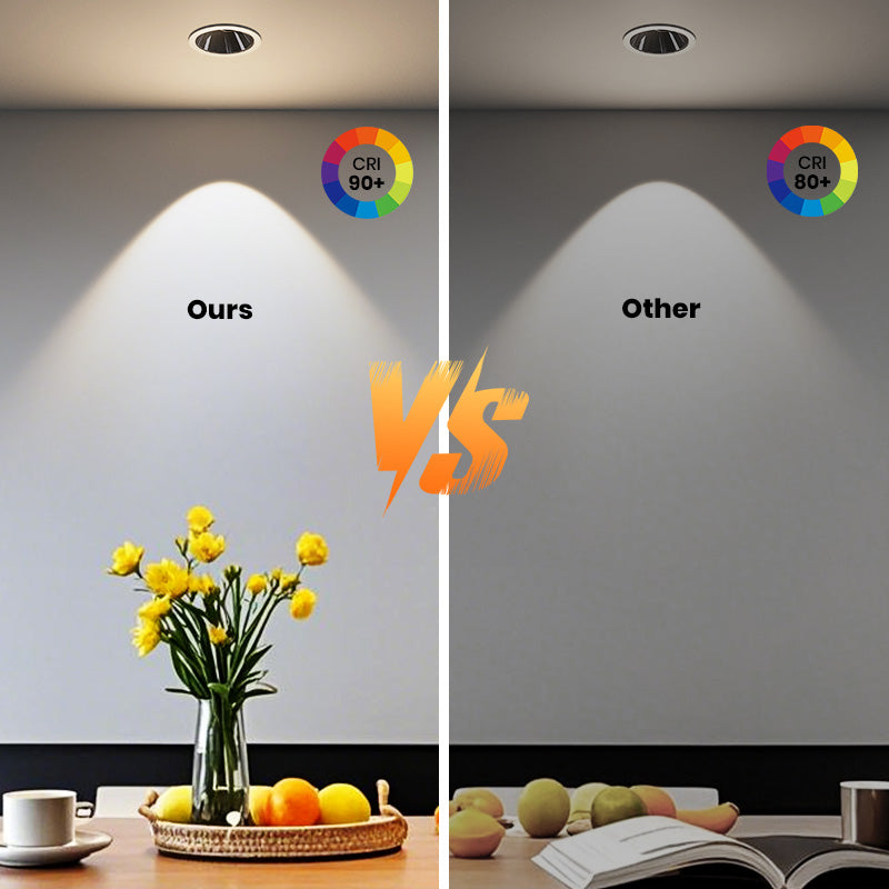 3inch Adjustable IC Rated LED Canless Recessed Pot Light 7W