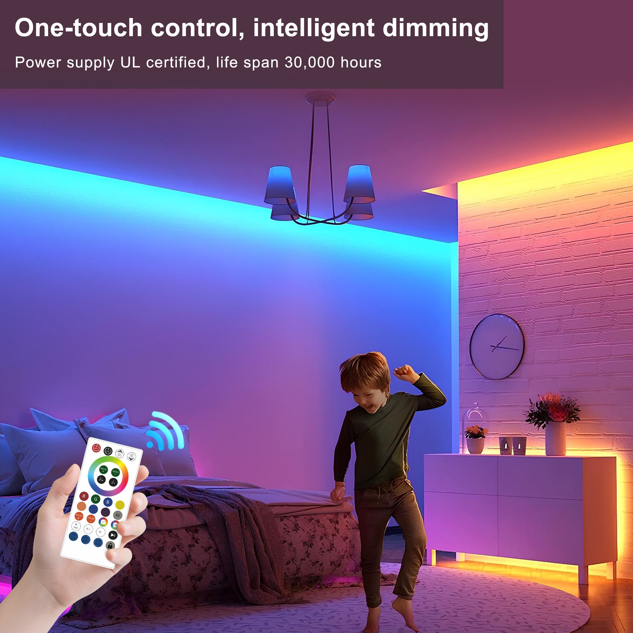 RGB Smart IC strip lights