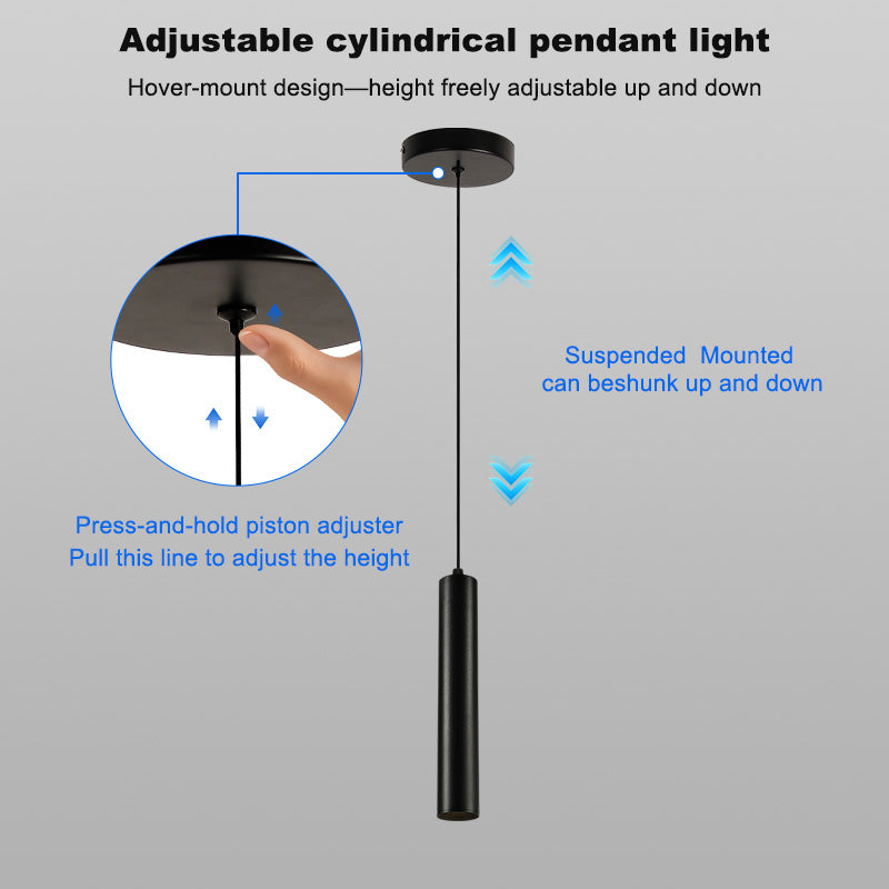 10W Surface Mounted ETL LED Cylinder Lamp