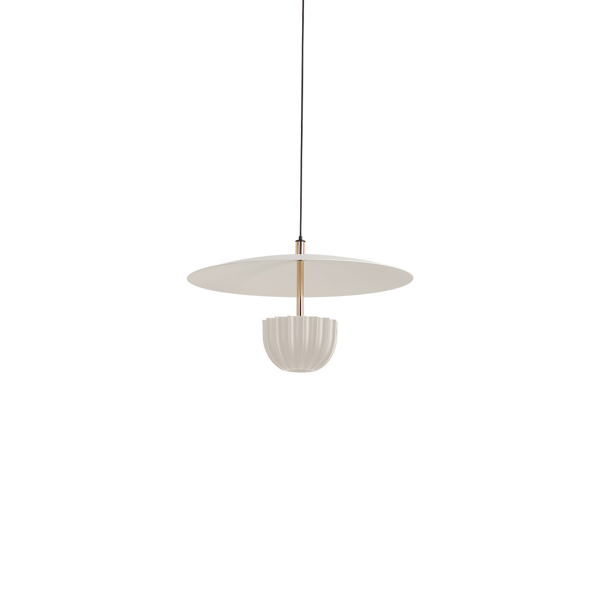 Round Red kitchen island led pendant light