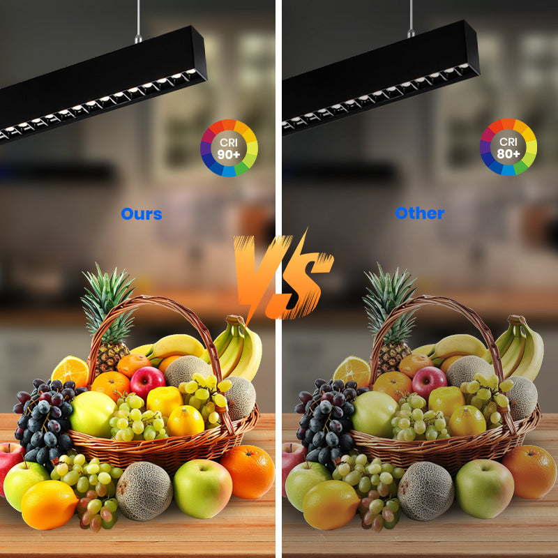 ETL Certified 4ft Anti Glare Suspension LED Linear Light