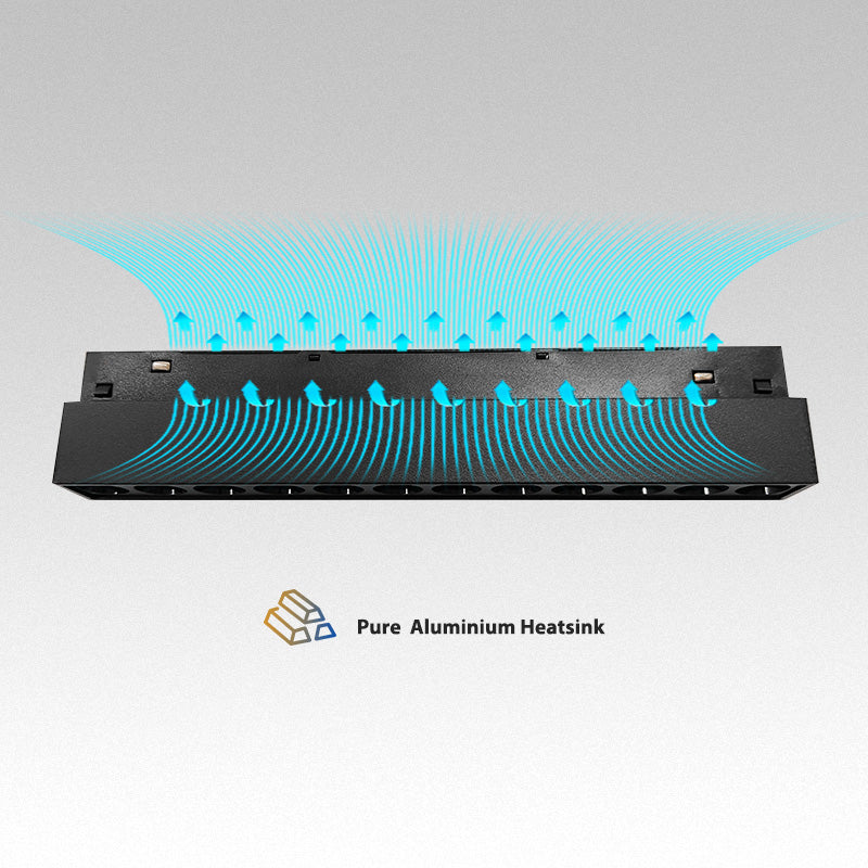 12W 48V Magnetic LED Grille Light With Anti Glare