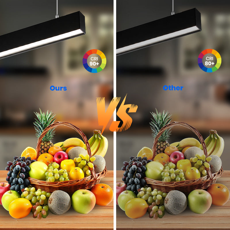 4ft ETL Listed  120 Degree 36W LED Pendant Linear Light