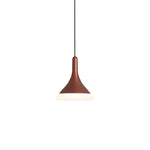 Aluminium mini modern Red pendant light