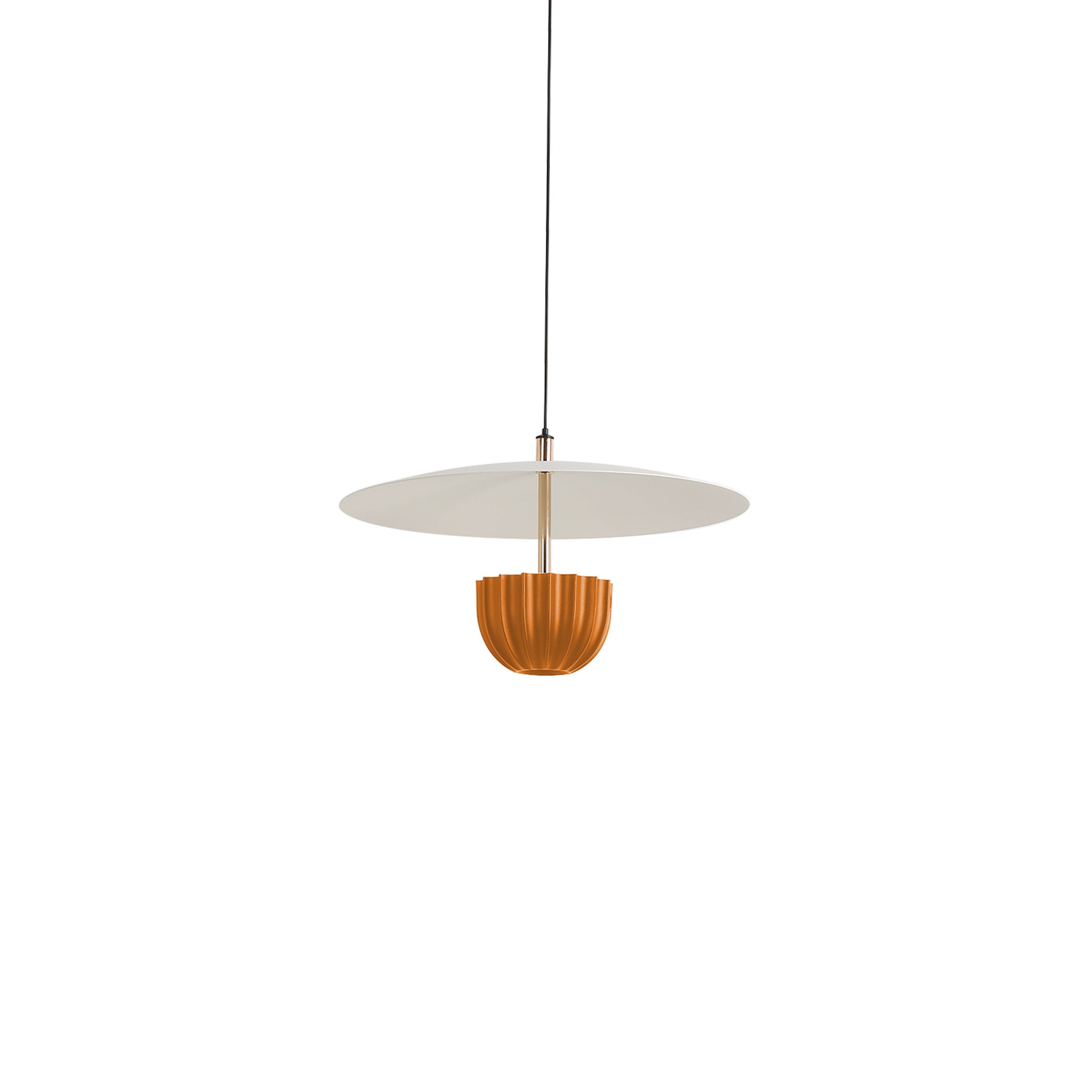 Round Red kitchen island led pendant light