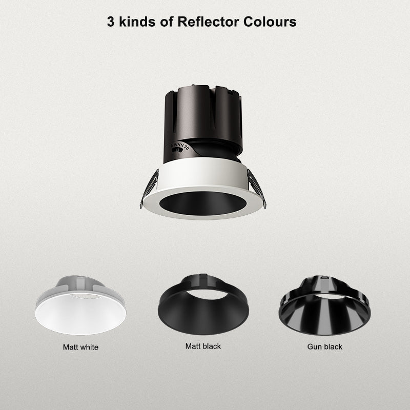 3inch Adjustable IC Rated LED Canless Recessed Pot Light 7W