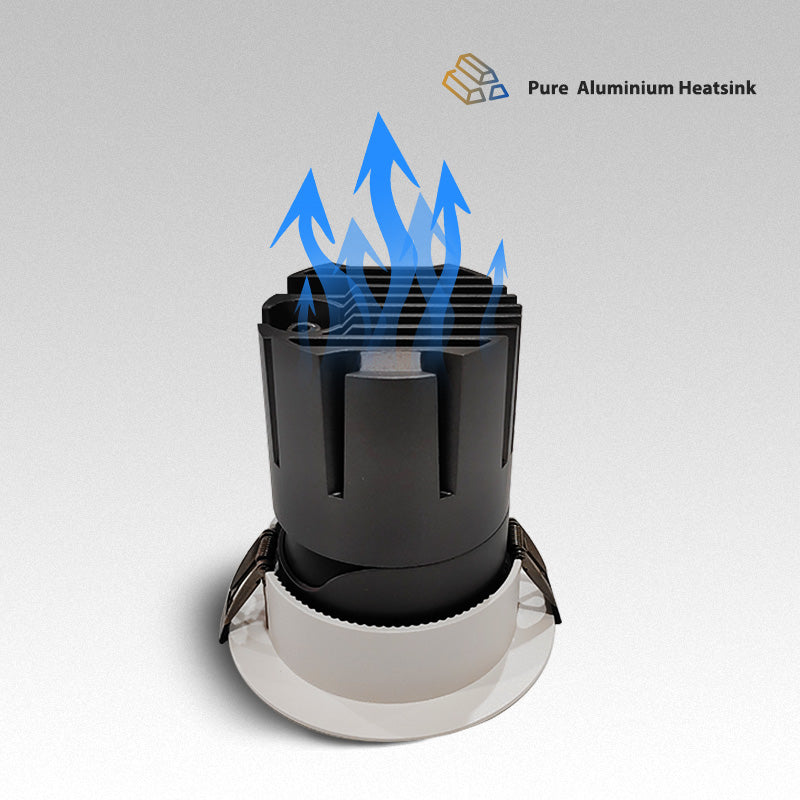 12W 4inch IP65 Waterproof CREE LED Recessed Pot Light with IC Rated