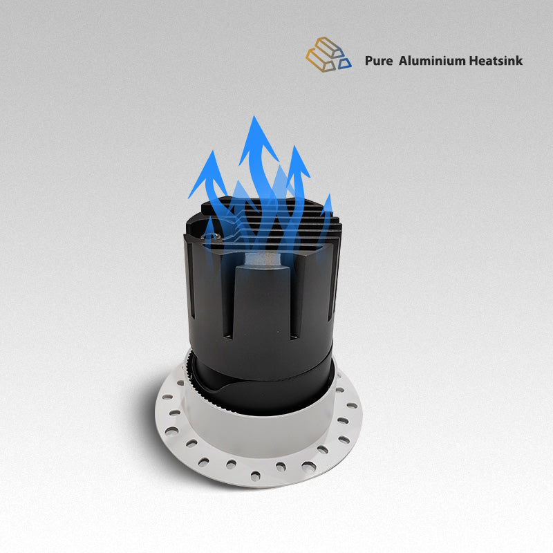 7W 3inch Waterproof Adjustable Trimless CREE LED Recessed Pot Light