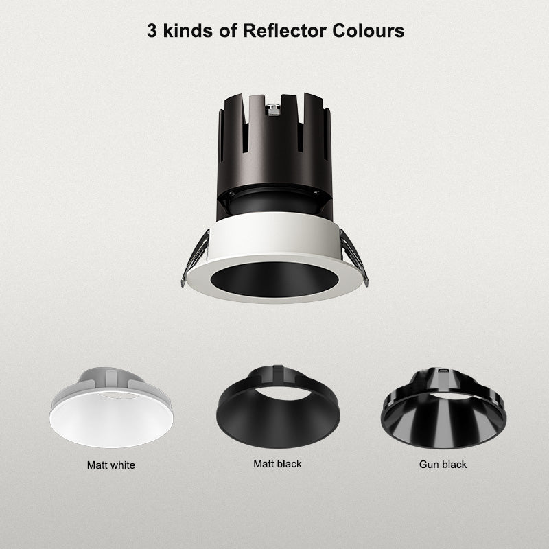 7W IP65 Waterproof Recessed Pot Light with CREE COB Chip