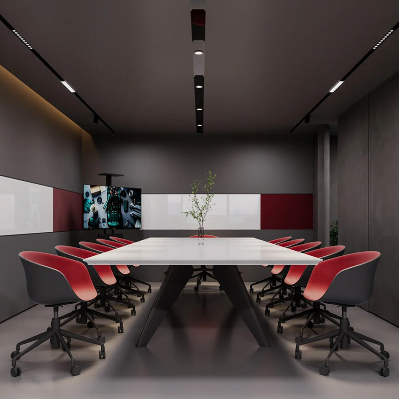 3.3ft 1000mm Length Surface Mount Suspension 48V Magnetic Track Rail