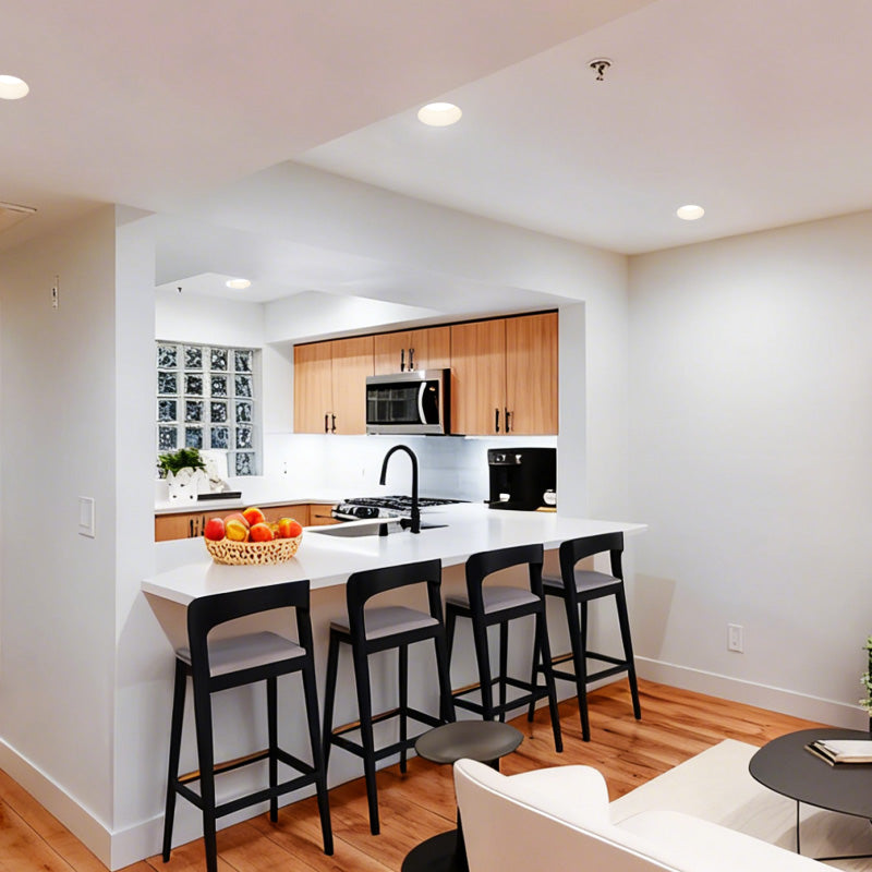 Anti Glare Trimless 3inch Adjustable IC Rated LED Pot Light 7W