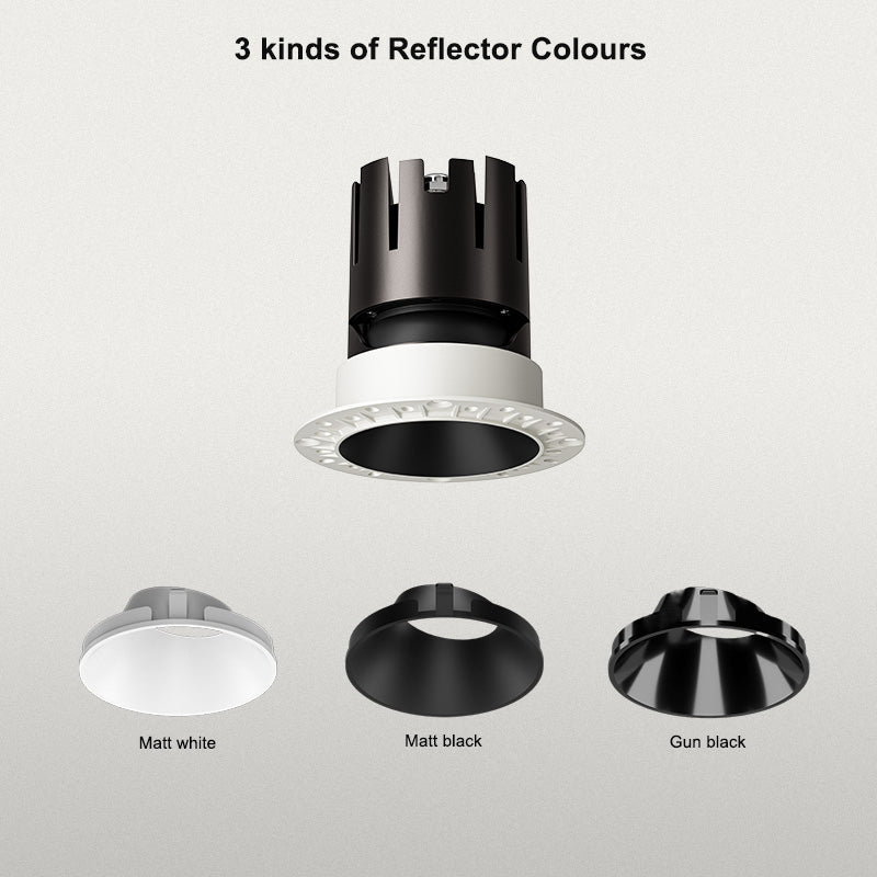 7W 3inch Waterproof Adjustable Trimless CREE LED Recessed Pot Light