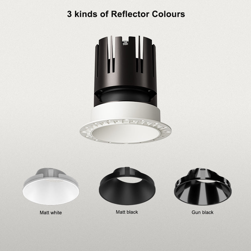 12W 4inch Waterproof Trimless CREE LED Recessed Pot Light with IC