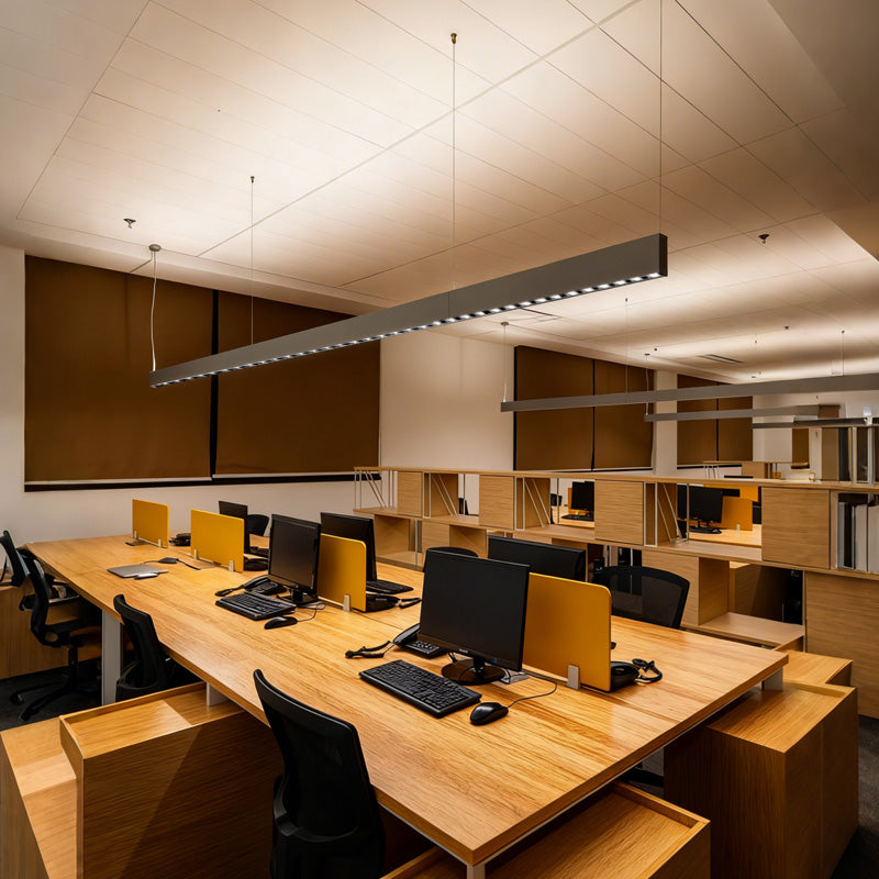 ETL Certified 4ft Anti Glare Suspension LED Linear Light