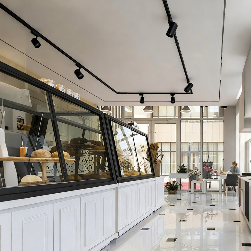 High Voltage 120V 30W Halo Track Rail Compatible COB Track Light