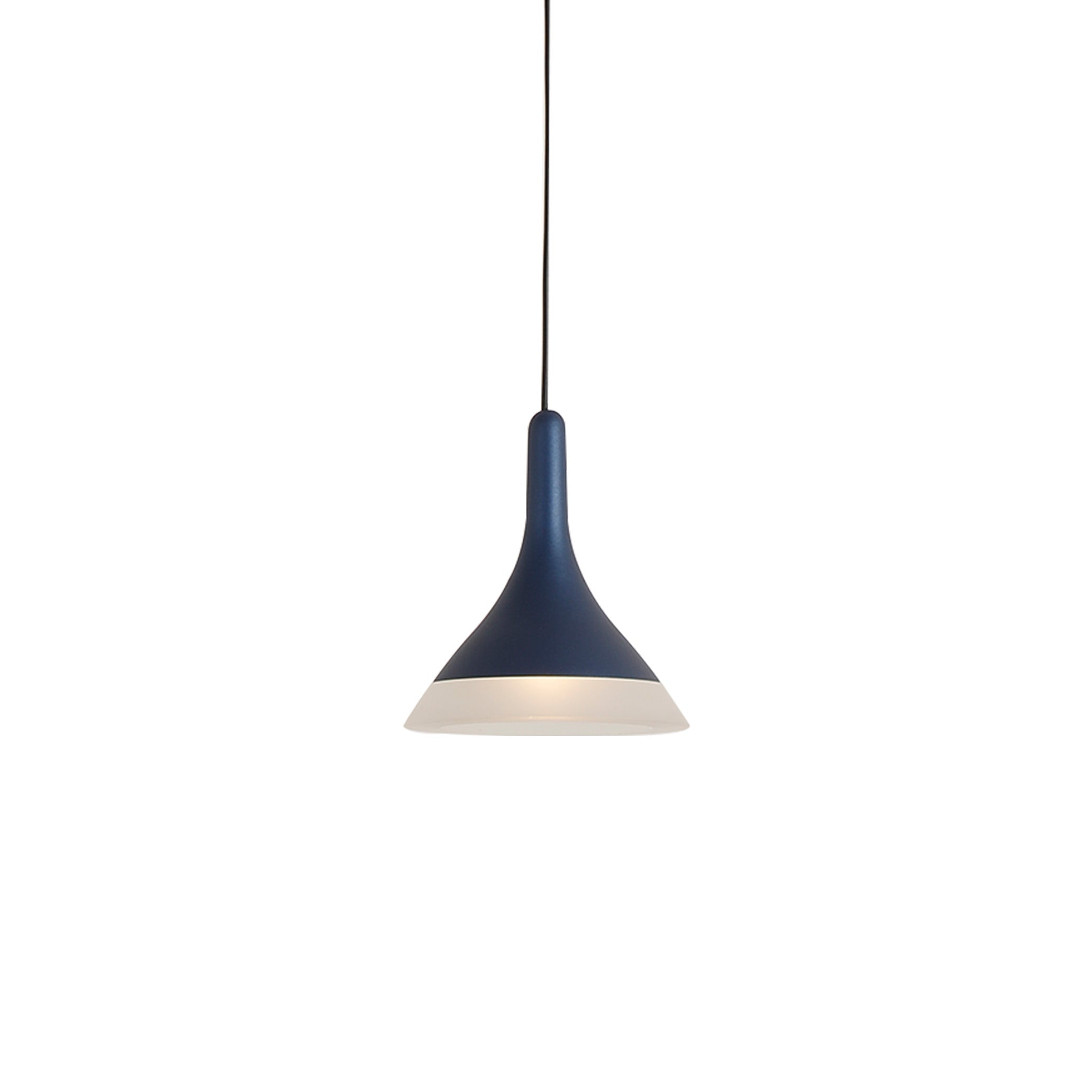 Aluminium mini modern Red pendant light