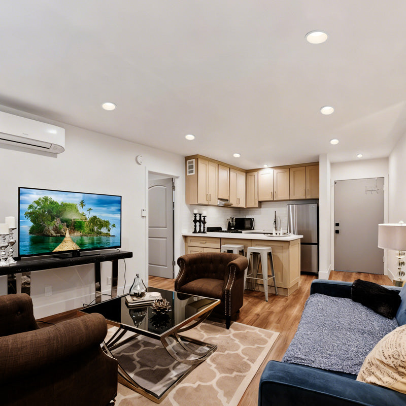 3inch Adjustable IC Rated LED Canless Recessed Pot Light 7W