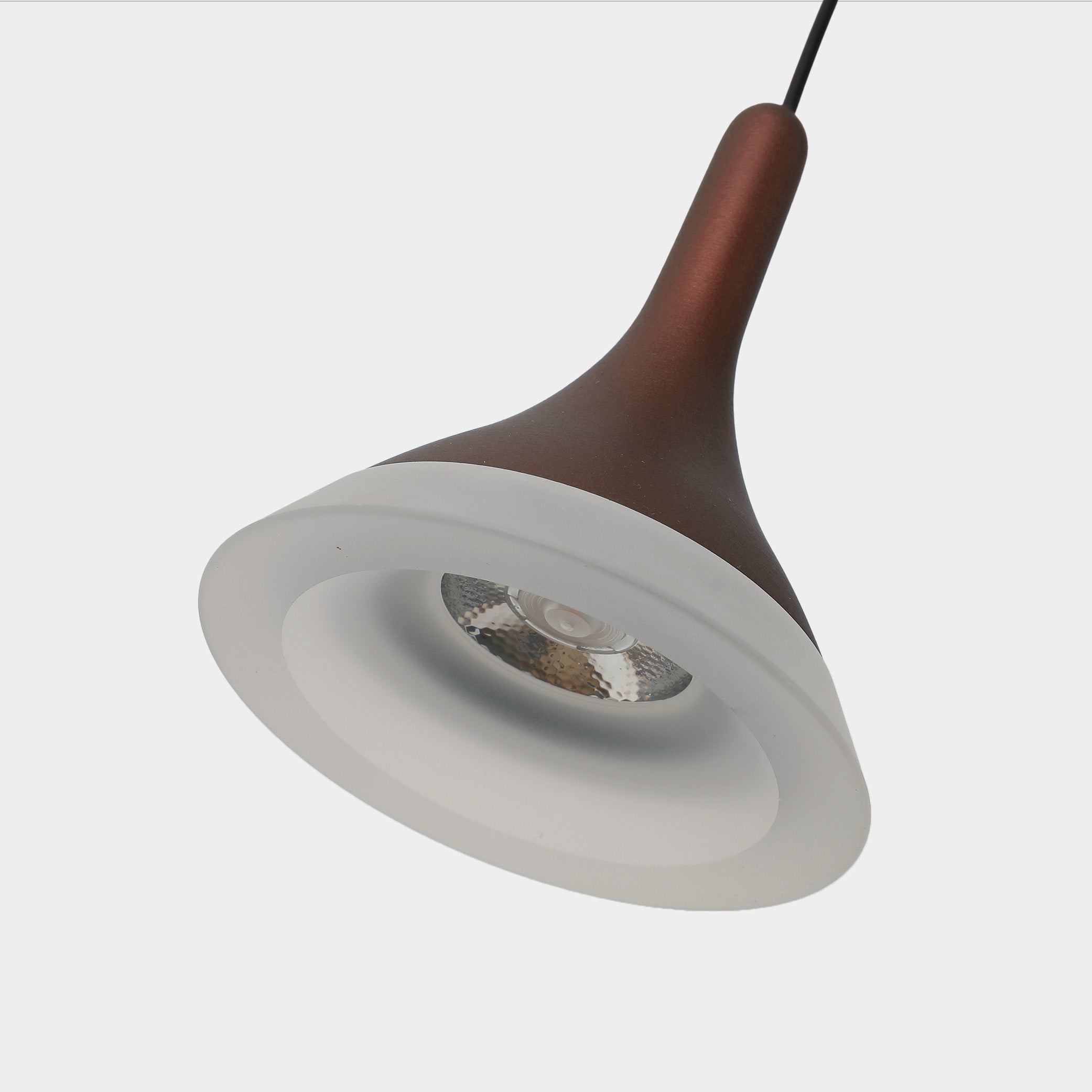 Aluminium mini modern Red pendant light