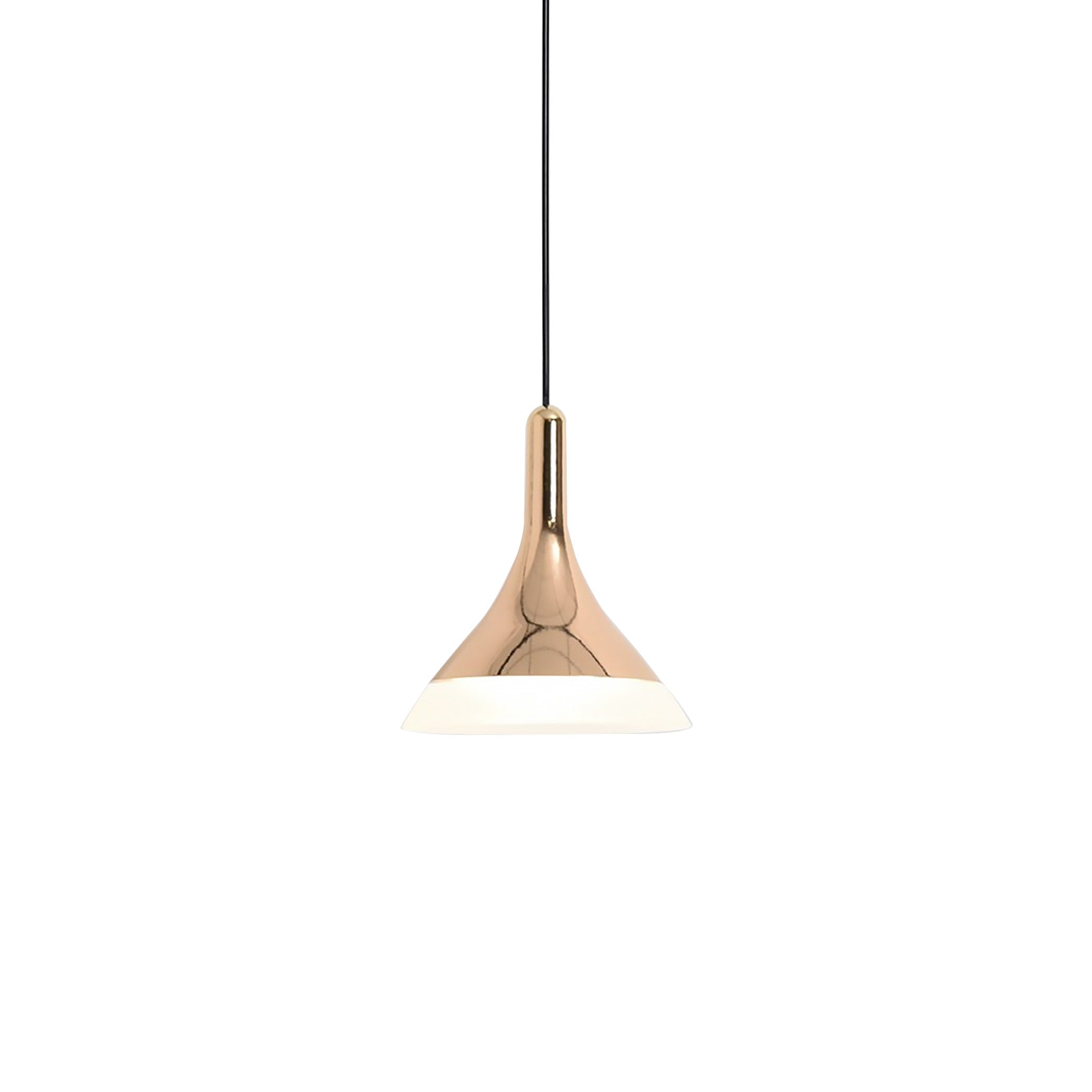 Aluminium mini modern Red pendant light